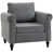 100% polyester gris clair est en rupture de stock