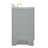 Freitas 55'' Solid Wood Single Bathroom Vanity in Grey with 1.5'' Carrara Marble Top, Center, Rectangle Sink-1964459492-1998122964