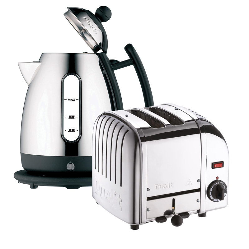 Dualit Lite 1L Jug Kettle with Classic 2 Slice Toaster