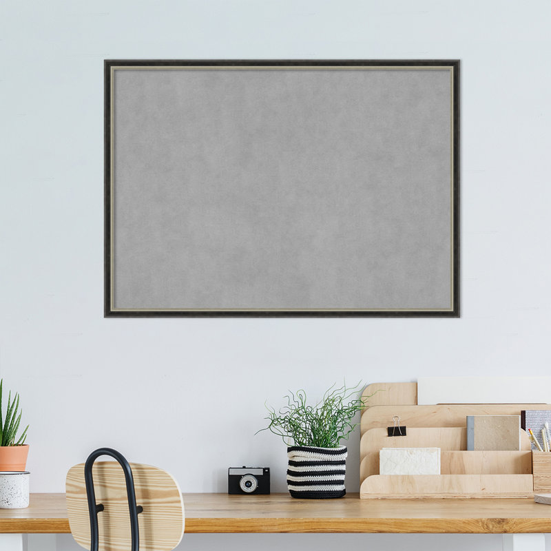 Tableau magnétique magnétique en métal, 21" H x 29" W
