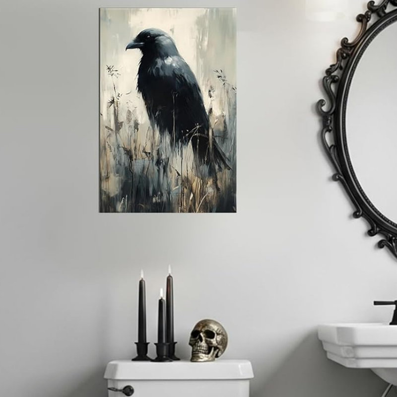 Art mural sombre 24 "x 36"