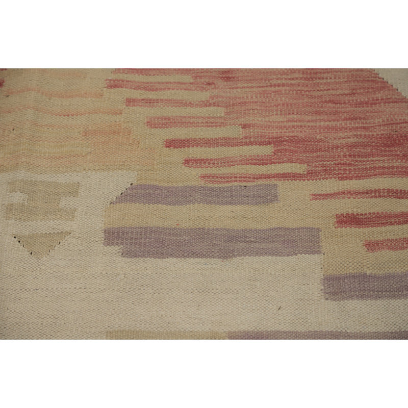 Tapis artistique avec des tons pastel délicats 8 x 10