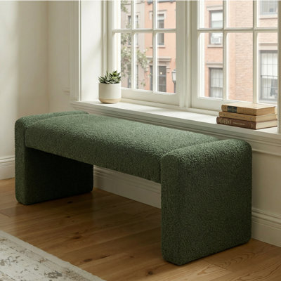Banc rembourré 47 po Boucle