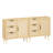 Bedroom Wood Dresser Storage - 3 Drawers, Adjustable Shelf Option, Build Quality, Effortless Assembly Cabinet For Organization Shelf, Strong & , Easy Steps