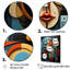 «Cubist Interplay Portrait Collage - Abstract Collages, art mural sur toile-449495297-449495303