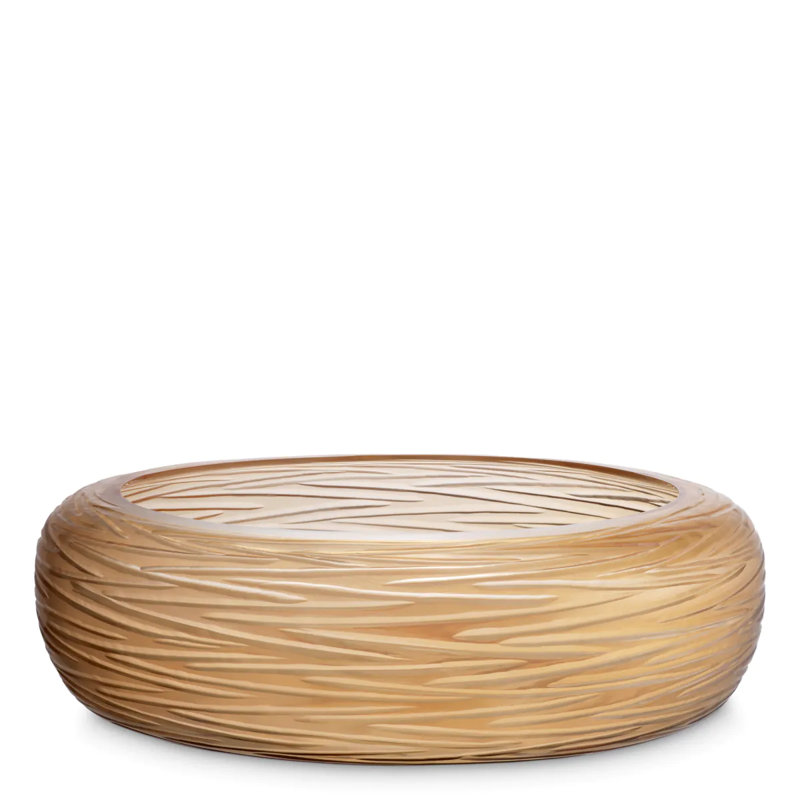 Handmade Glass Decorative Bowl