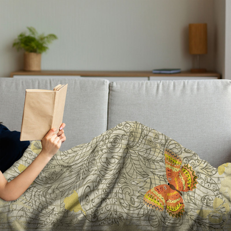 Hand Woven Throw Blanket, 60" x 80"