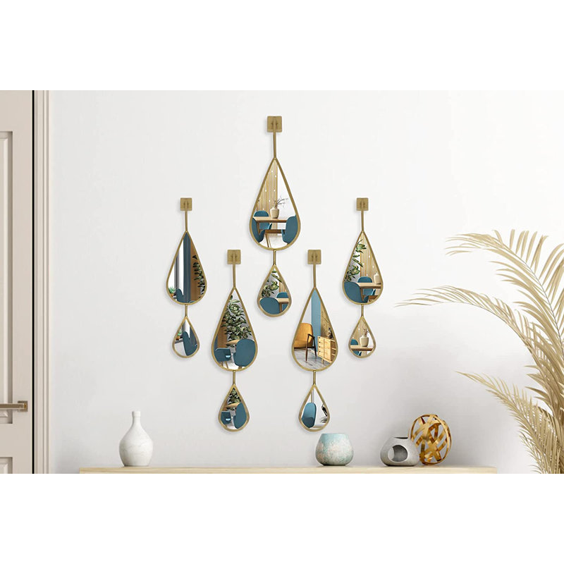 Ensemble de miroirs 5 pièces Nirmaan