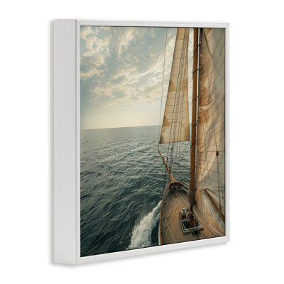 «Open Sails on Sea», estampe numérique par LSR Design Studio