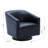 Harwood Faux Leather Swivel Barrel Chair-1194730753