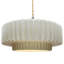 Luminaire suspendu tambour en céramique et en métal 1 lumière Gela-224782679-226086873-225933787