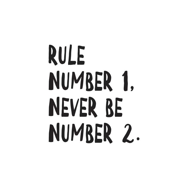 Rule Number by Pixy Paper - Wrapped Canvas Print, 66.04 cm H x 45.72 cm W x 1.91 cm D