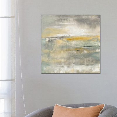 February Sky 1 Piece Wrapped Canvas Painting