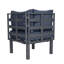 Ensemble de conversation modulaire avec coussins amovibles 6 pièces Chelsea-965578443