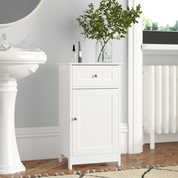 Zipcode Design Koudia Freestanding Bathroom Cabinet & Reviews | Wayfair ...