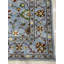 Tapis bleu traditionnel en laine noué à la main 8 x 10