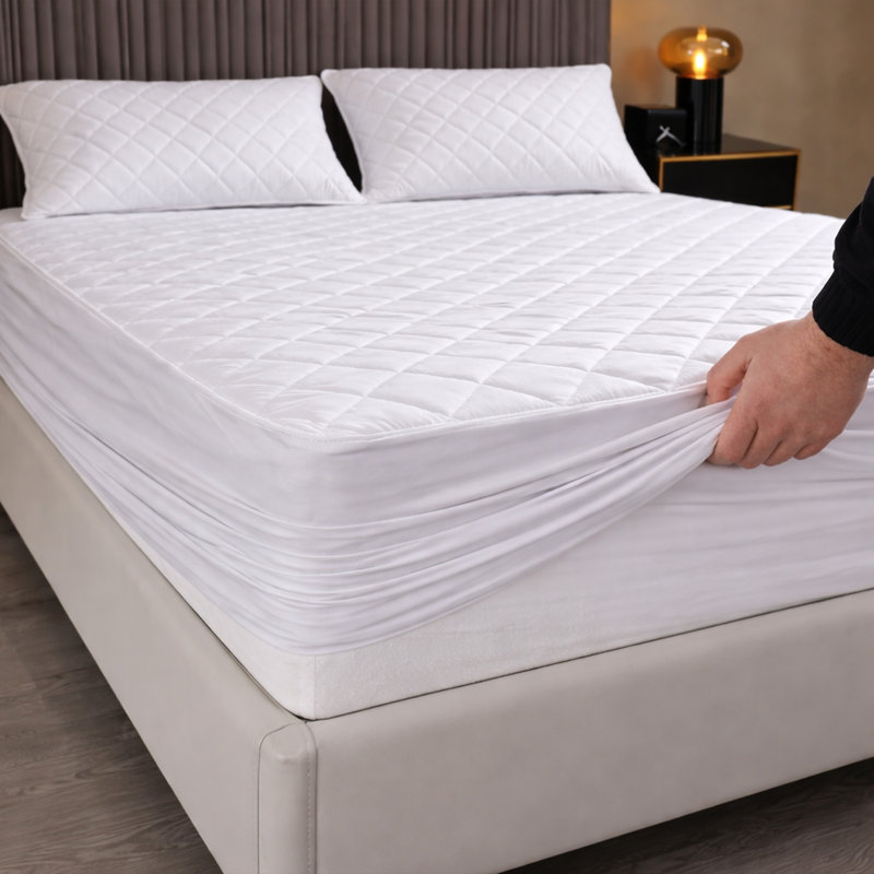 Dilana Deep Fitted Mattress Protector Case Pack, Single (3')