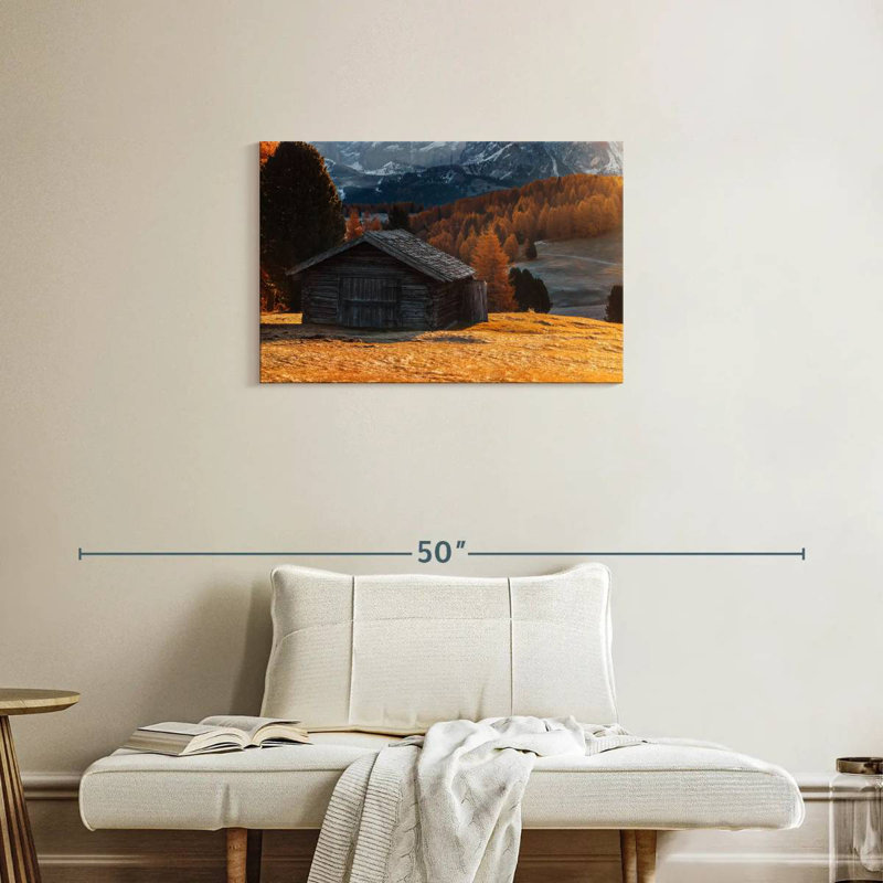 Alvord Woodshed Autumn, H 20 po x l 30 po