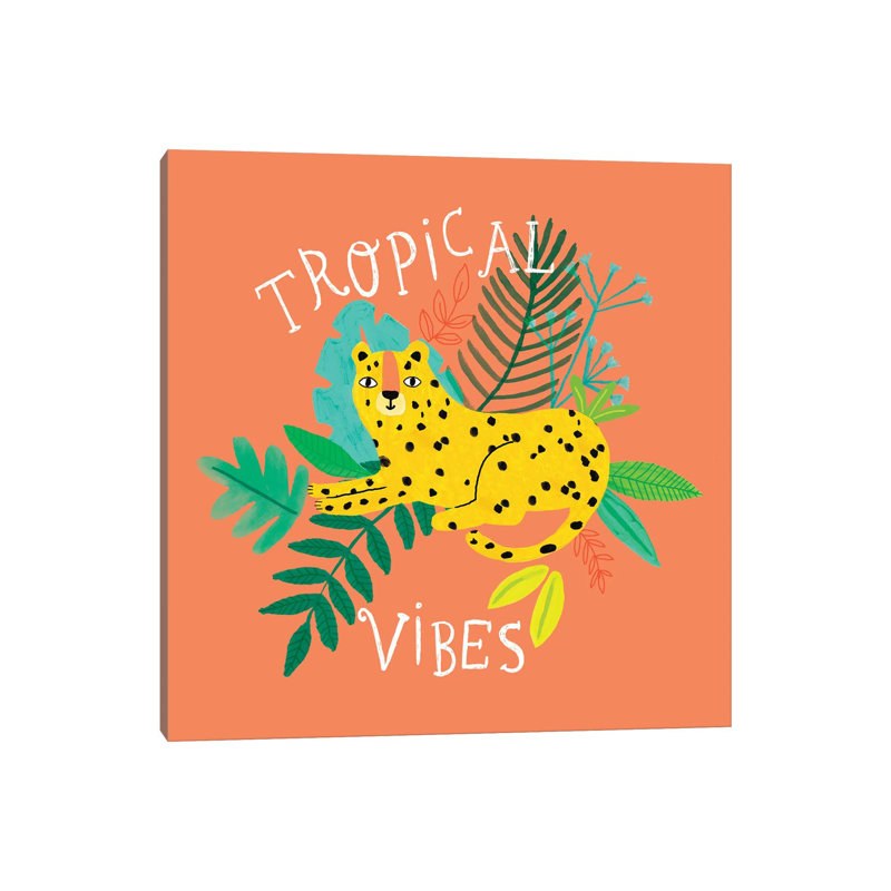 Everyday Totally Tropical II 1 Piece Wrapped Canvas Wall Art, 45.72 cm H x 45.72 cm W
