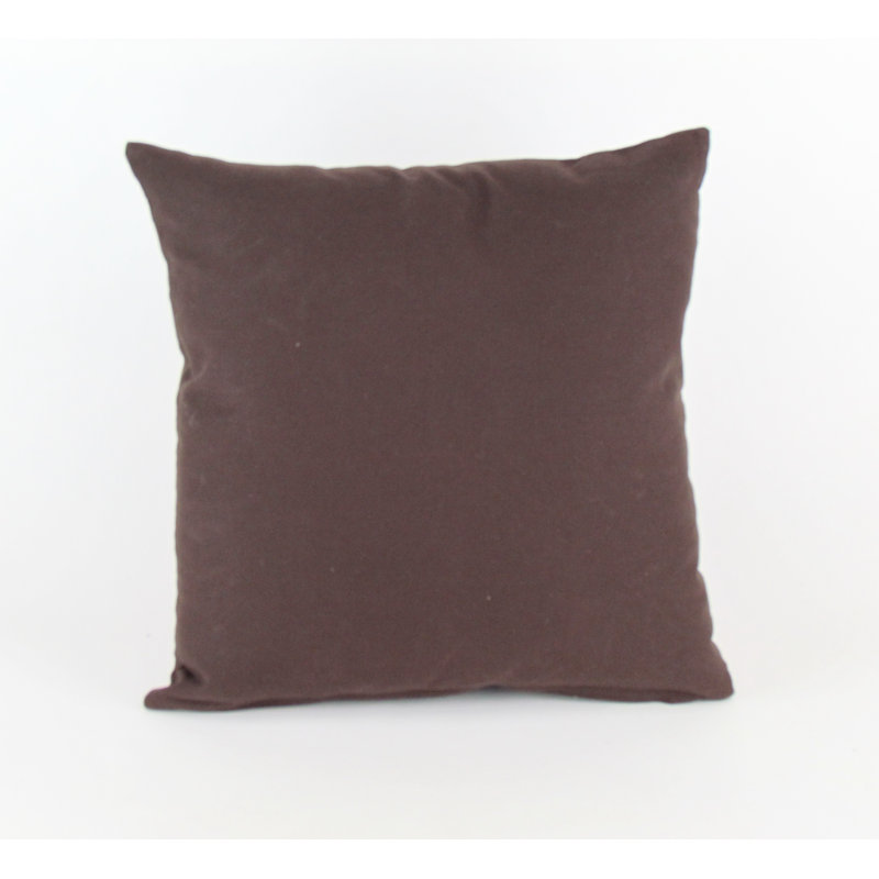 Geometric Linen Throw Pillow, Red