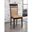 Ensemble de 2 chaises d'appoint rembourrées