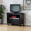 Pegah Unfinished Corner TV Stand for TVs up to 28"