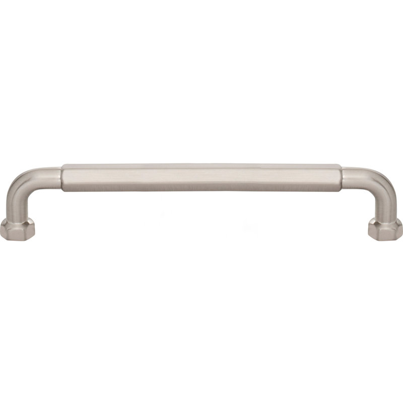 Dustin Bar Pull, Brushed Satin Nickel, 6 5/16" Center To Center