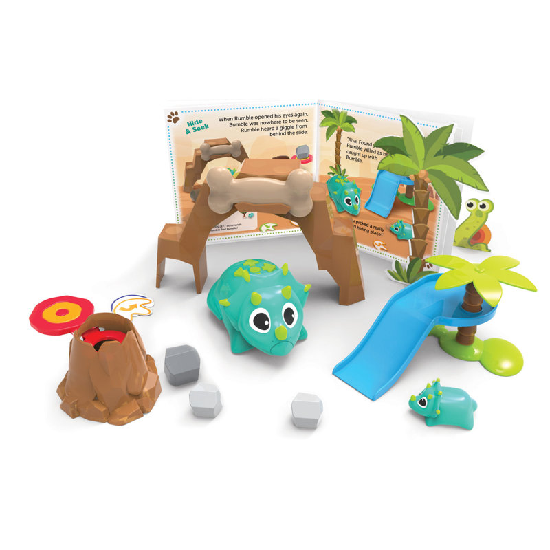 Coding Critters Rumble & Bumble 23-Piece Screen-Free STEM Set