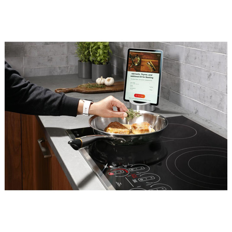 36" Electric Cooktop with 5 Elements, Stainless Steel
