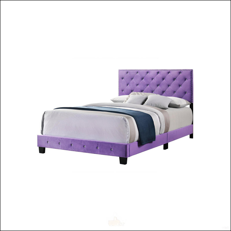 Lit double transitionnel mauve, Mauve, Double
