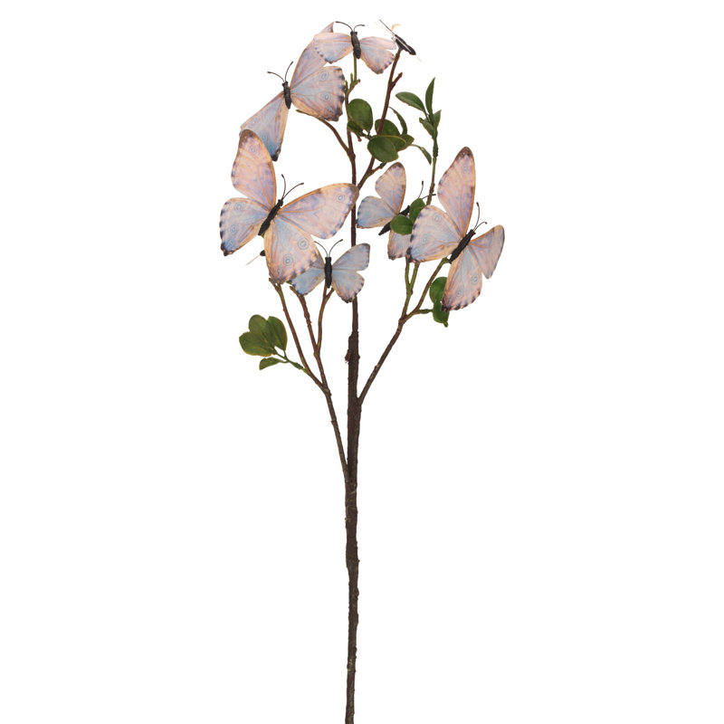 Butterflies Spray - 31 Inches Set Of  6