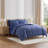 Nestl Botanical Bed in a Bag 7 piece Comforter Set with Sheets & Pillow Shams-128622824-128622829