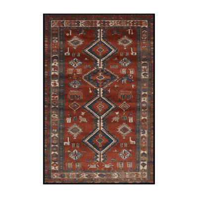 Tapis brun lavable à la machine