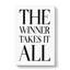 Winner Takes It All - Wrapped Canvas-61880740