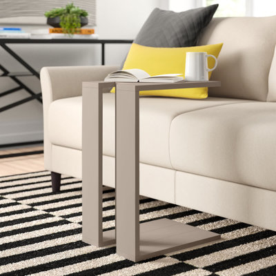 Madelyn Modern Compact C Shape Side Table