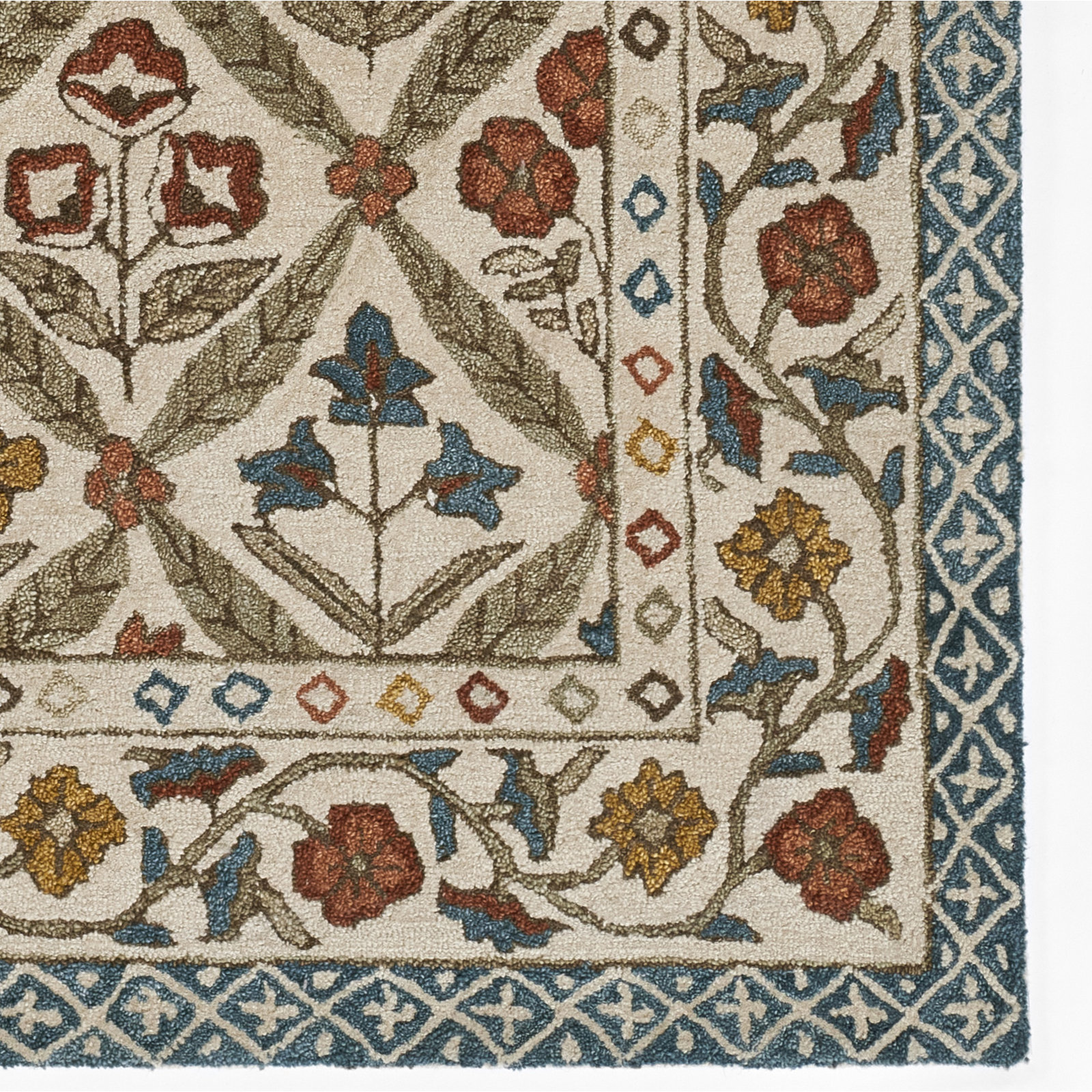 Alice Handmade Wool Rug, Runner 2'6" x 8'