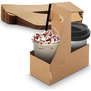 Restaurantware 3.5 x 3.5 x 0.8 inch Pizza Boxes, 100 Disposable Small Pizza Boxes - Durable, Locks in Pizzas, Cookies, or Party Favors, Kraft Paper