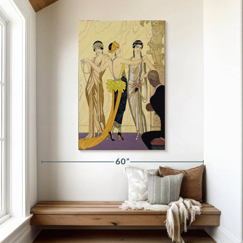 Navette le Jugement de Paris, 1920-30, H 48 po x l 32 po
