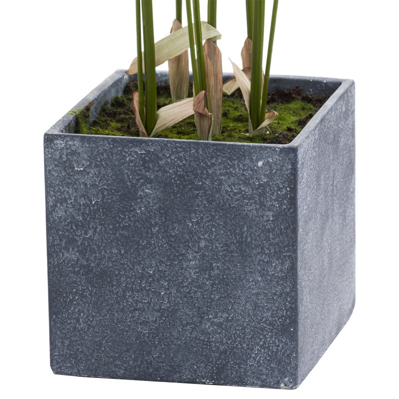 330.2cm Faux Palm Tree Tree in Ceramic Pot
