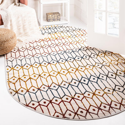 Okemah Geometric Indoor Rug