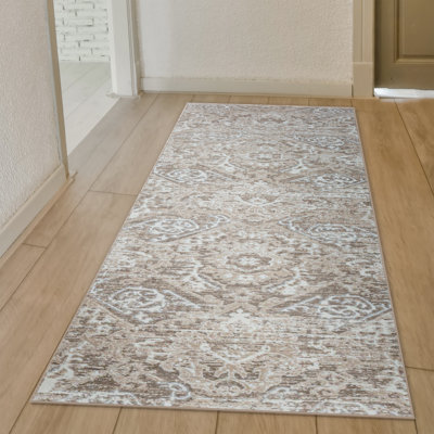 Aidy 1244 Beige Abstract Area Rug – Modern Transitional Design