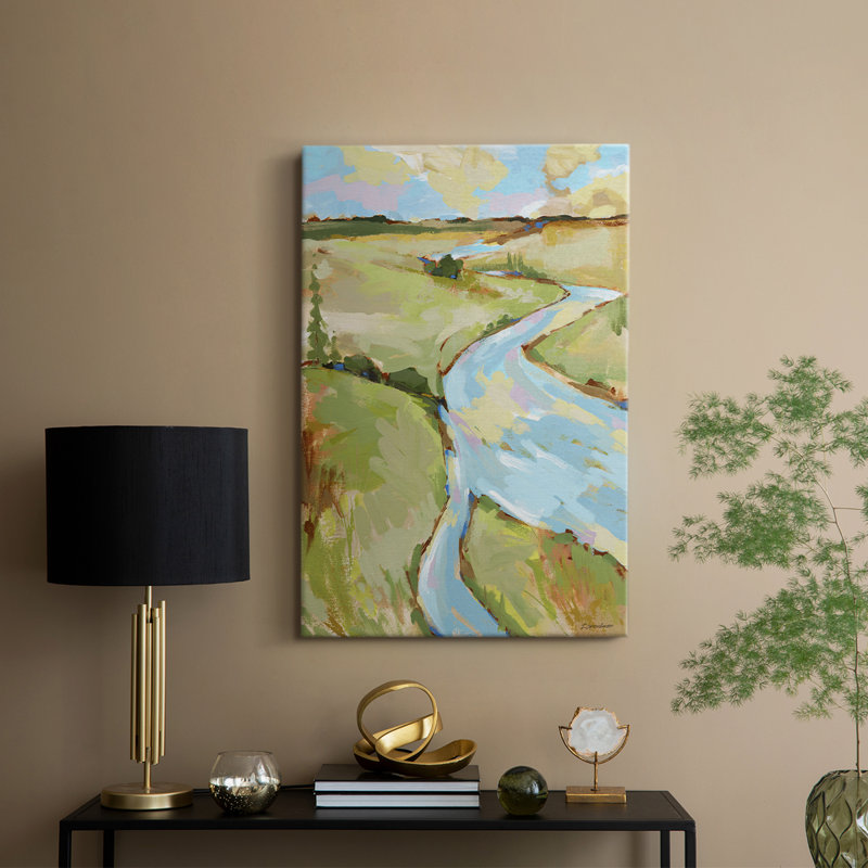 Upriver II - Cavas enveloppés de galerie, H 36 po x l 24 po