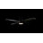 Bonnitta 4-Blade LED Metal and Wood Flush Mount Ceiling Fan-93479834-127328265-127328267