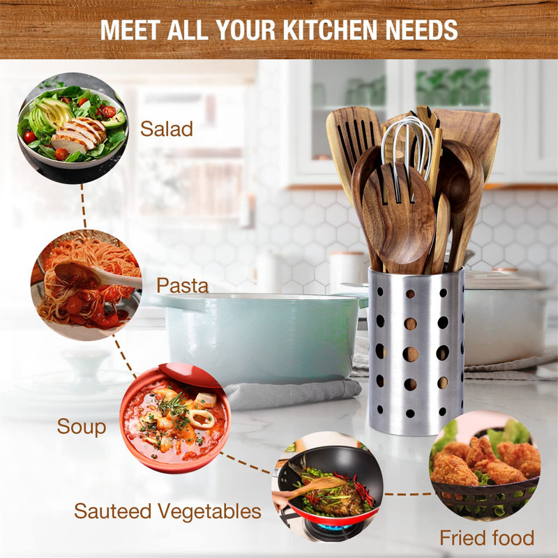 Belfry Kitchen Rehana 11 Utensil Set