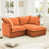 Chenille orange est en rupture de stock