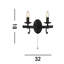 Follis Mild Steel Candle Wall Light