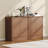 Buffet Cabinet With Storage, Coffee Bar Cabinet With 2 Doors And Adjustable Shelf, Modern Kitchen Buffet Sideboard For Living Room, Kitchen Walnut-893510924