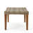 HAMPTON WOOD + WICKER OTTOMAN