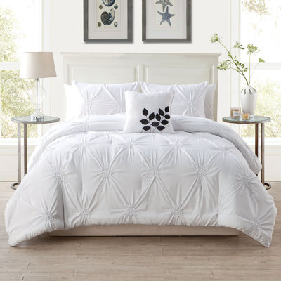 Ensemble d'édredon en microfibre 4 pièces