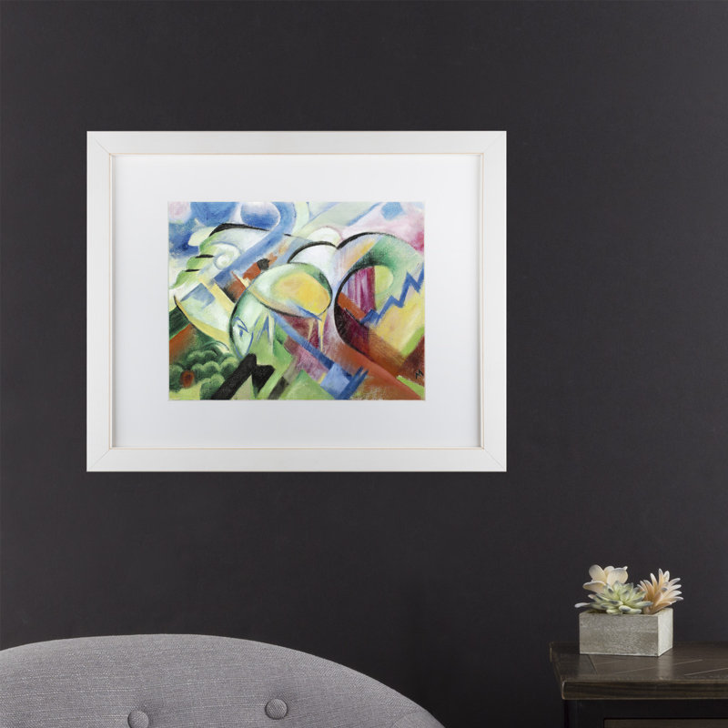 « the moutons », reproduction sur toile, H 12 po x l 19 po x P 2 po, Toile tendue, Pas de tapis